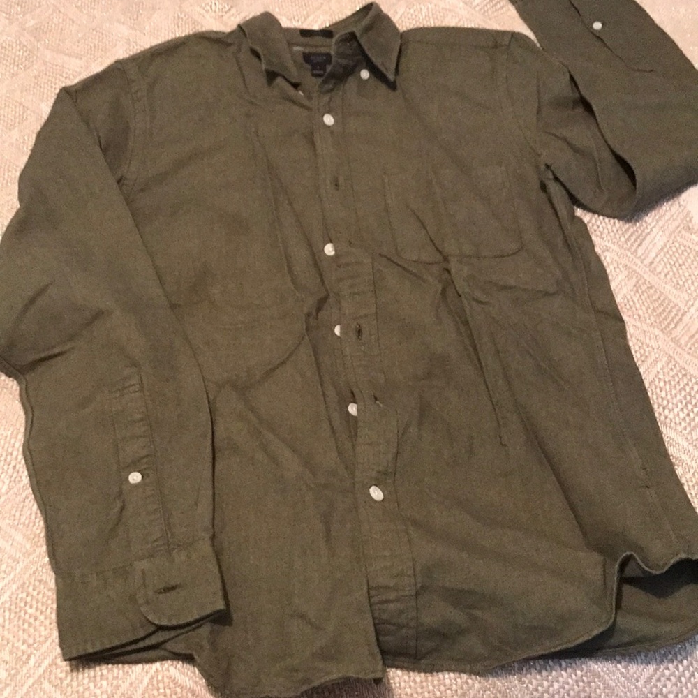 J. Crew Oxford buttondown sz S - Picture 3 of 3
